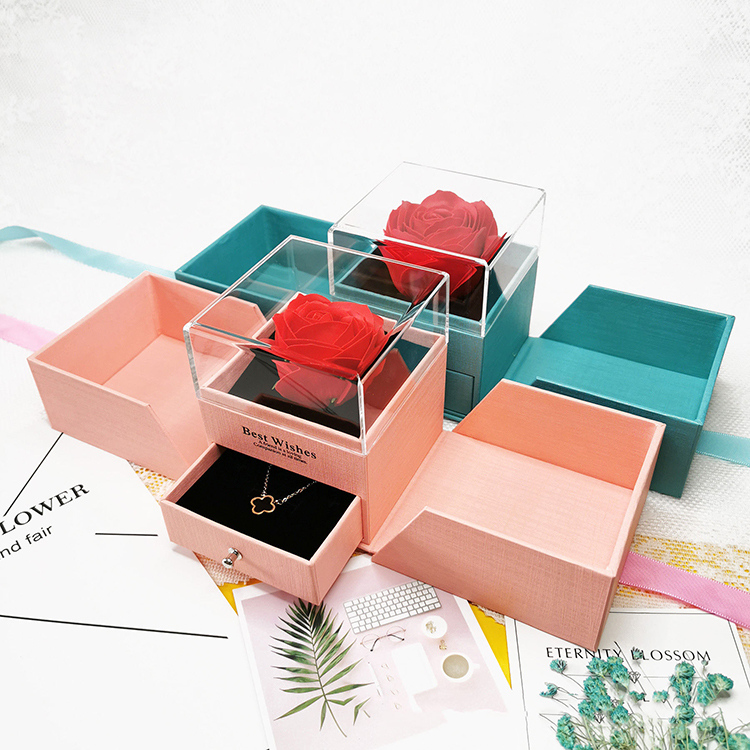 Single Flower Acrylic Box