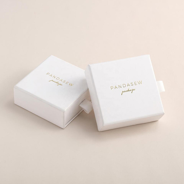 Cardboard Paper Jewelry Box Gift Case