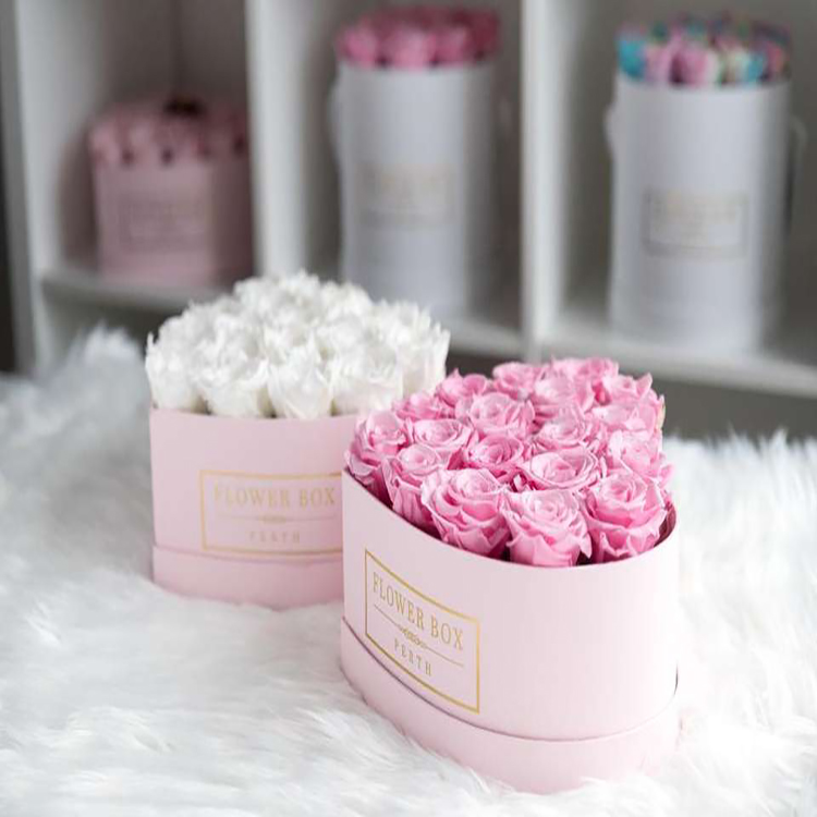 Heart Boxes for Flowers