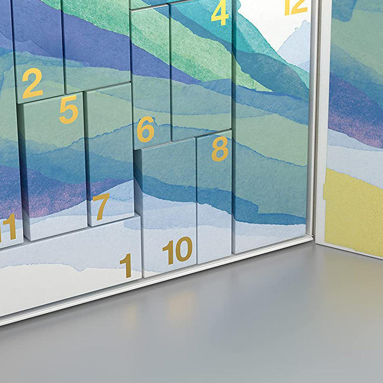 Paper Advent Calendar Box