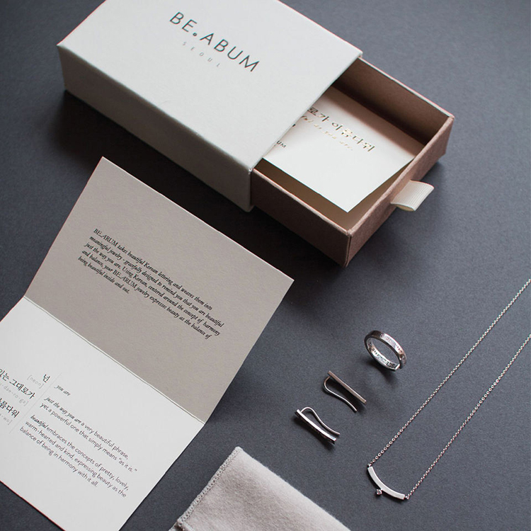 Paper Drawer Jewelry Gift Box