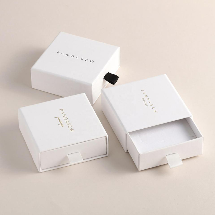 Cardboard Paper Jewelry Box Gift Case
