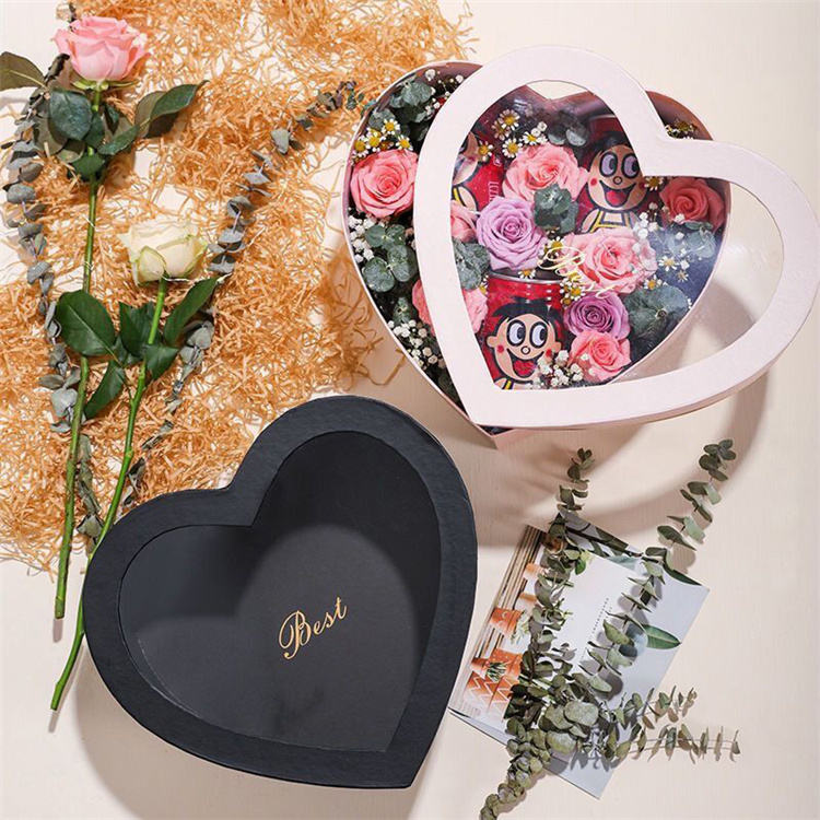 Heart Box for Flowers Arrangement Empty