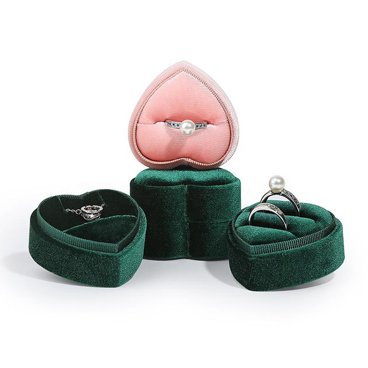 Hot-selling Creative Design wedding Engagement Ring Box Custom Logo 