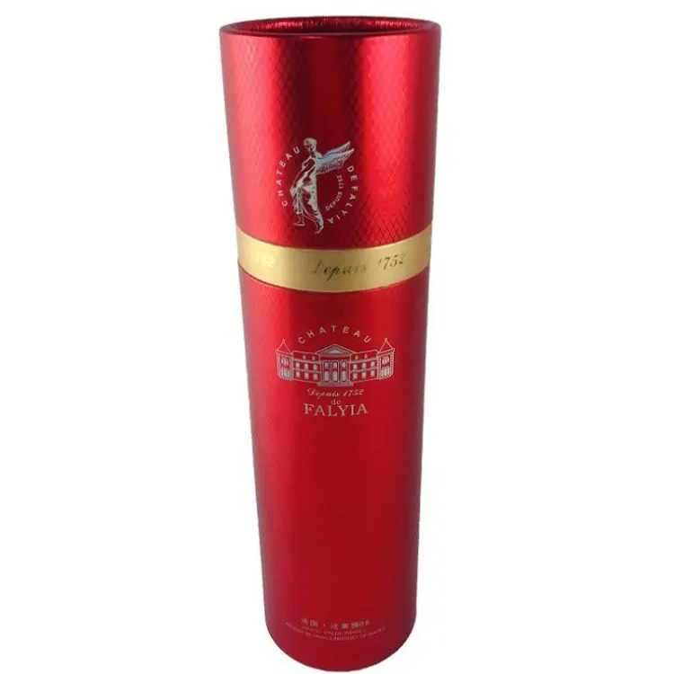 Round Whisky Bottle Box