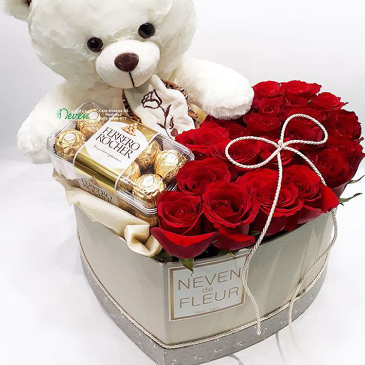 Heart Boxes for Flowers