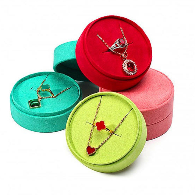 Exquisite Luxury Custom Logo Factory Price Velvet Necklace Box