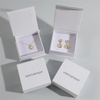 Navy Blue Paper Jewelry Box