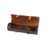 Round Leather Wine Box