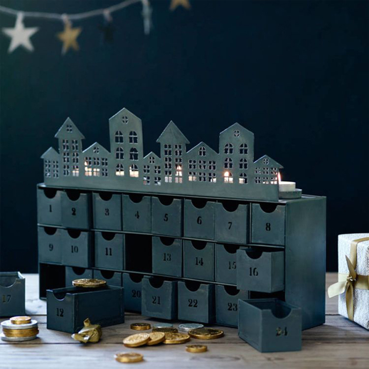 Advent calendar box cardboard 6