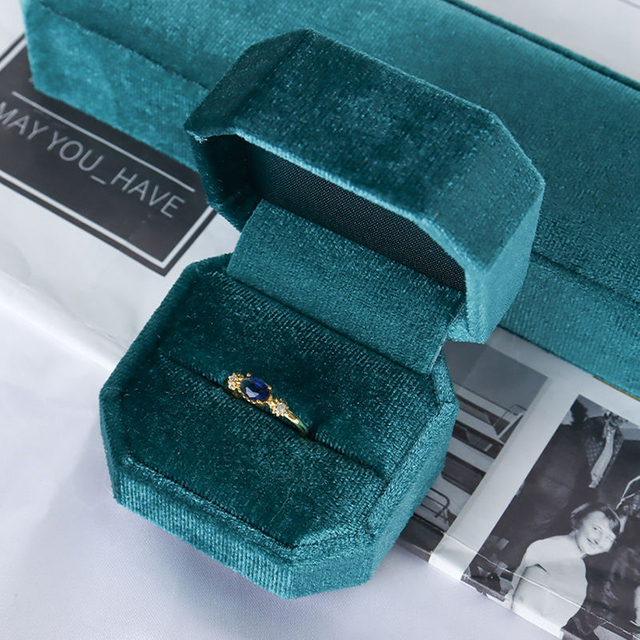 New Arrival Fashion Design Single Ring Box with Custom Logo