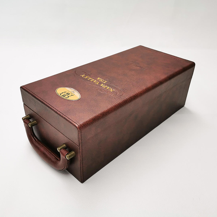 PU Leather Wine Box
