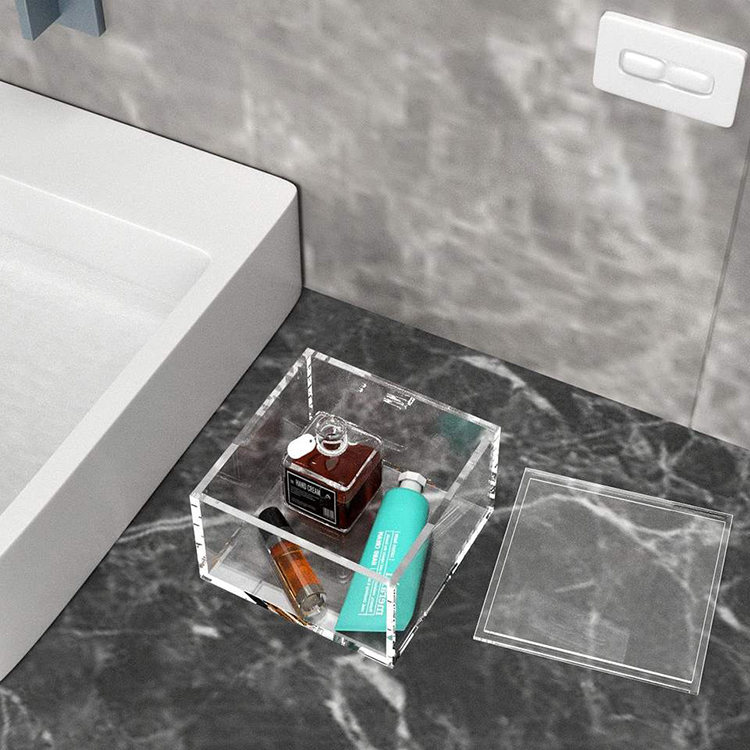 10.acrylic box for flowers