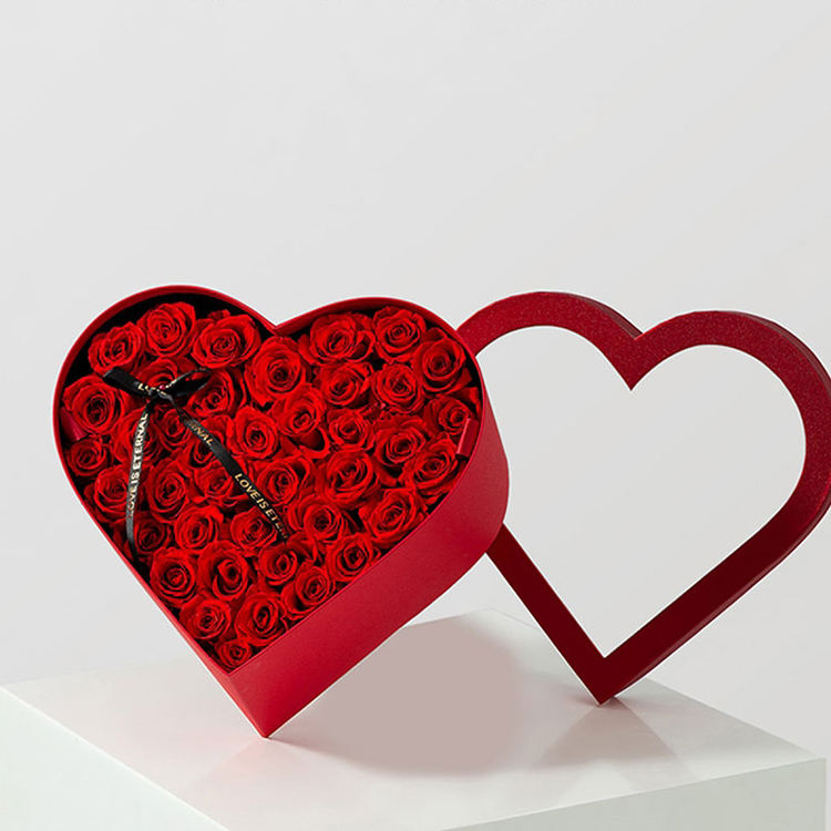 Flower Box Heart Shape