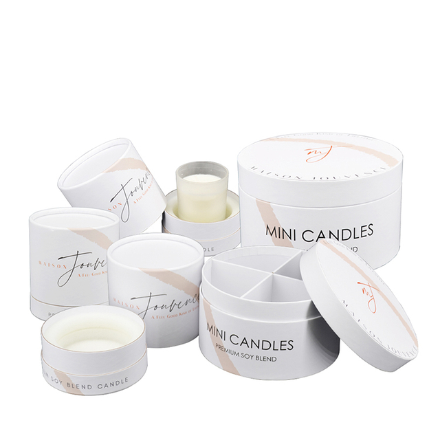 Round Tube Candle Box