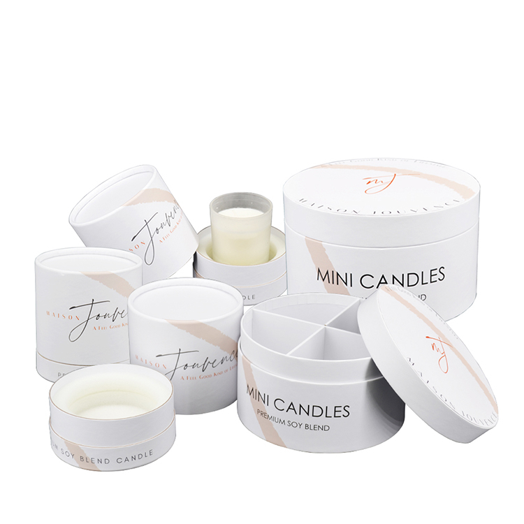 Round Tube Candle Box