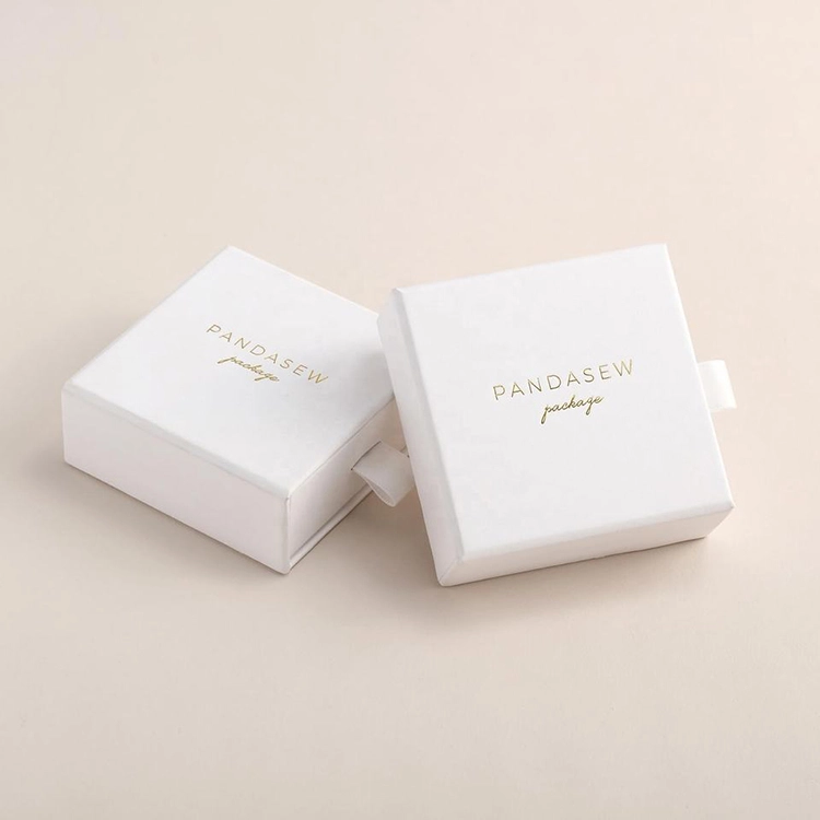 Cardboard Paper Jewelry Box Gift Case