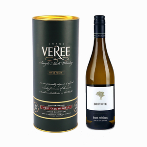 Round Wine Bottle Box