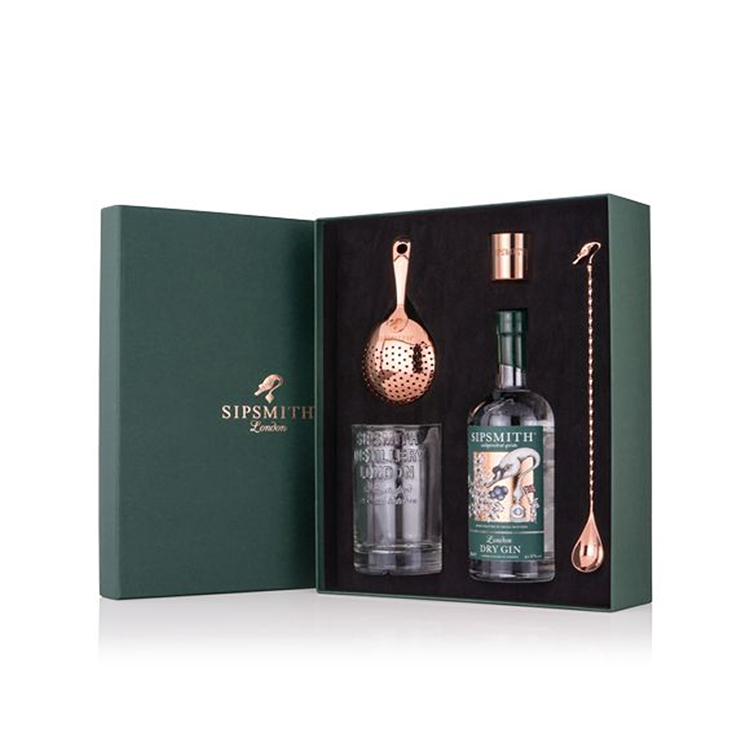 Flip wine box