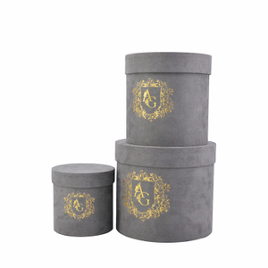 Marble Round Flower Box